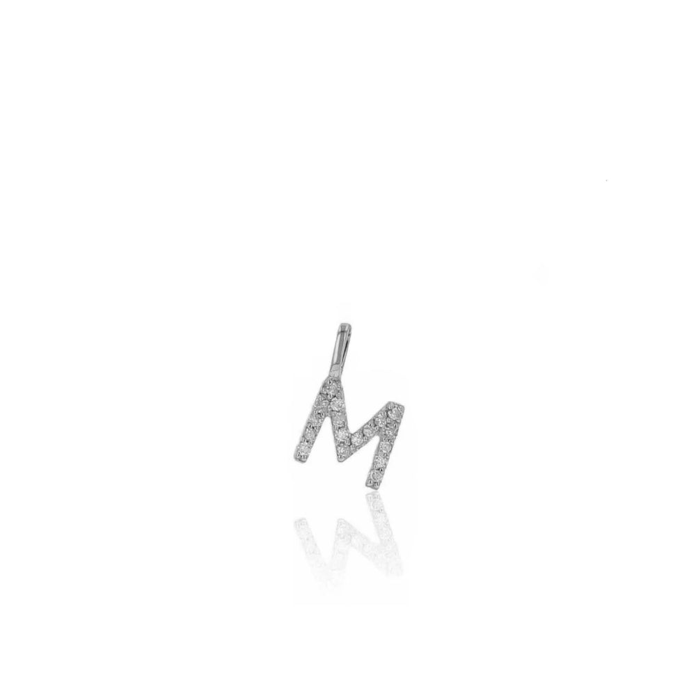 Rachel Reid 14k Diamond Letter Charm