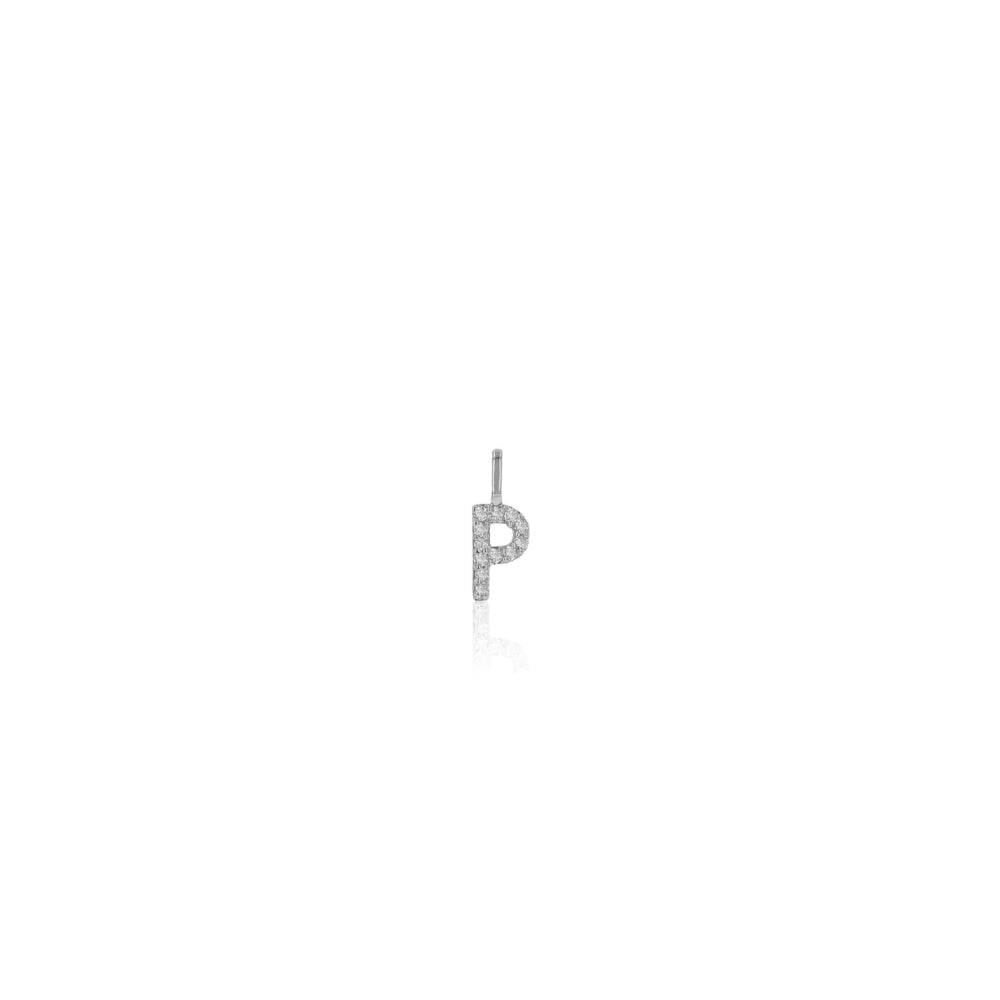 Rachel Reid 14k Diamond Letter Charm