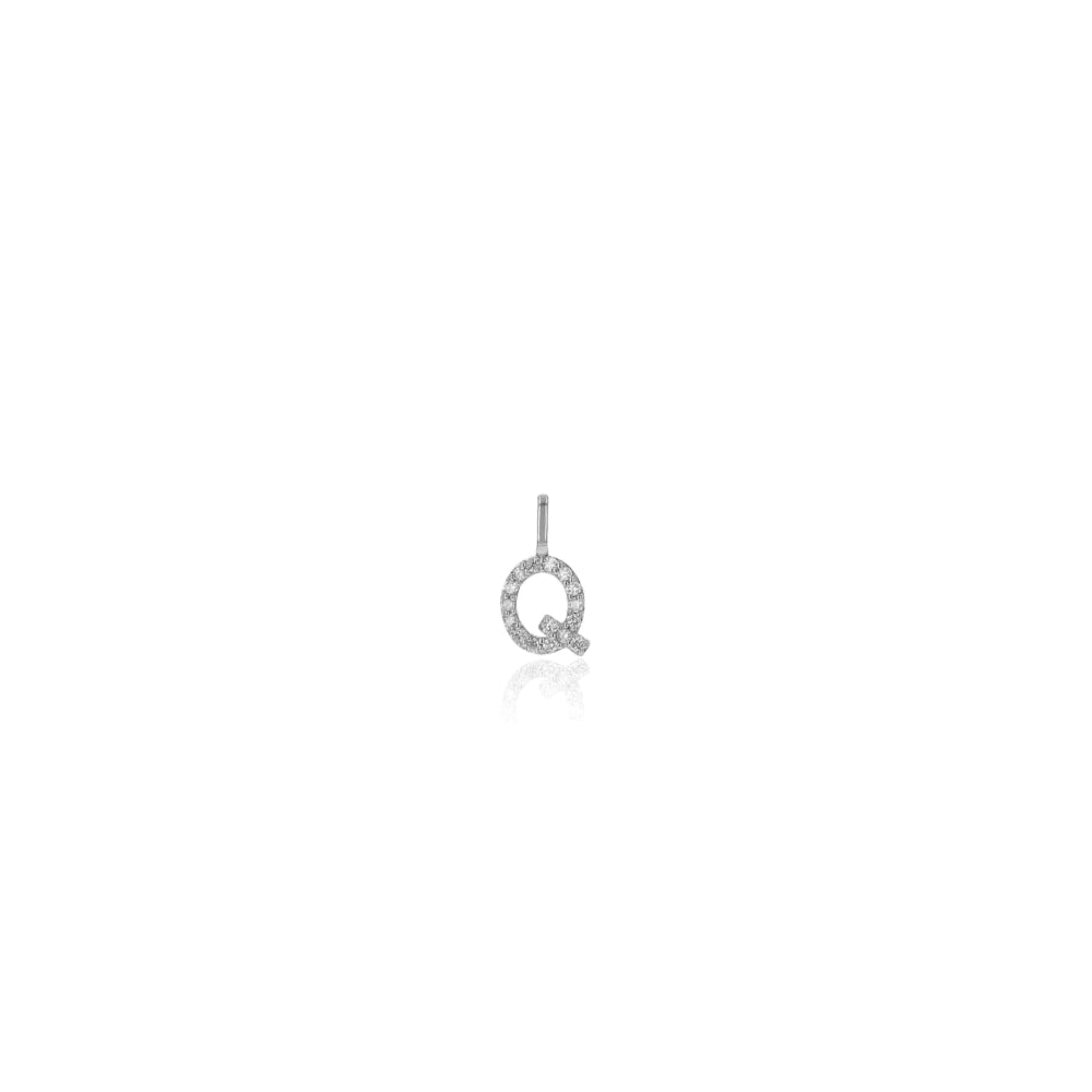 Rachel Reid 14k Diamond Letter Charm
