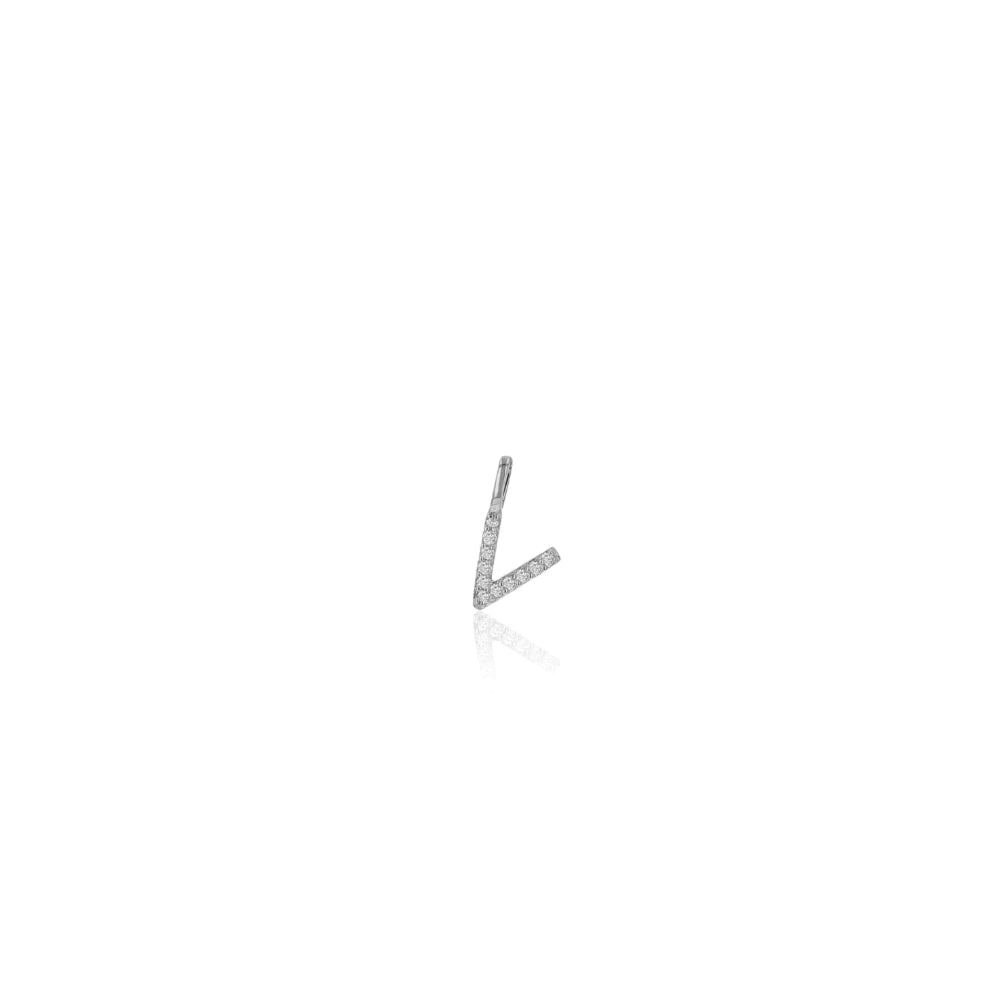 Rachel Reid 14k Diamond Letter Charm