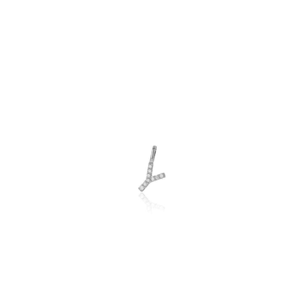 Rachel Reid 14k Diamond Letter Charm