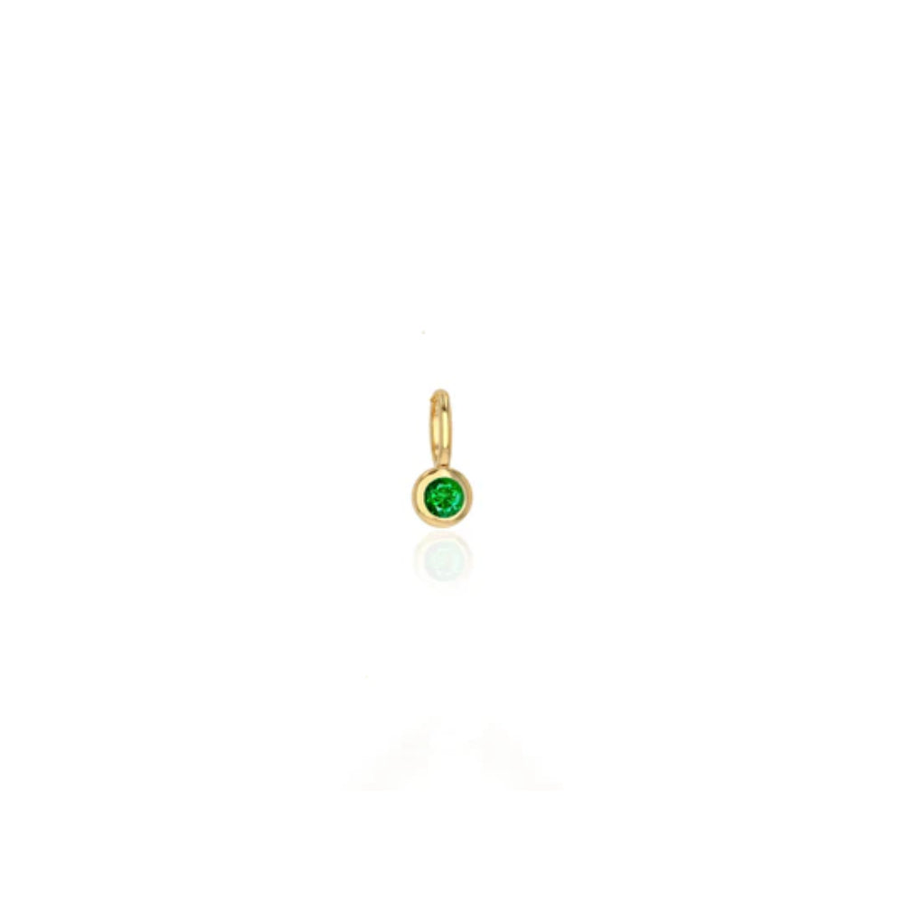 Rachel Reid 14k Mini Emerald Charm