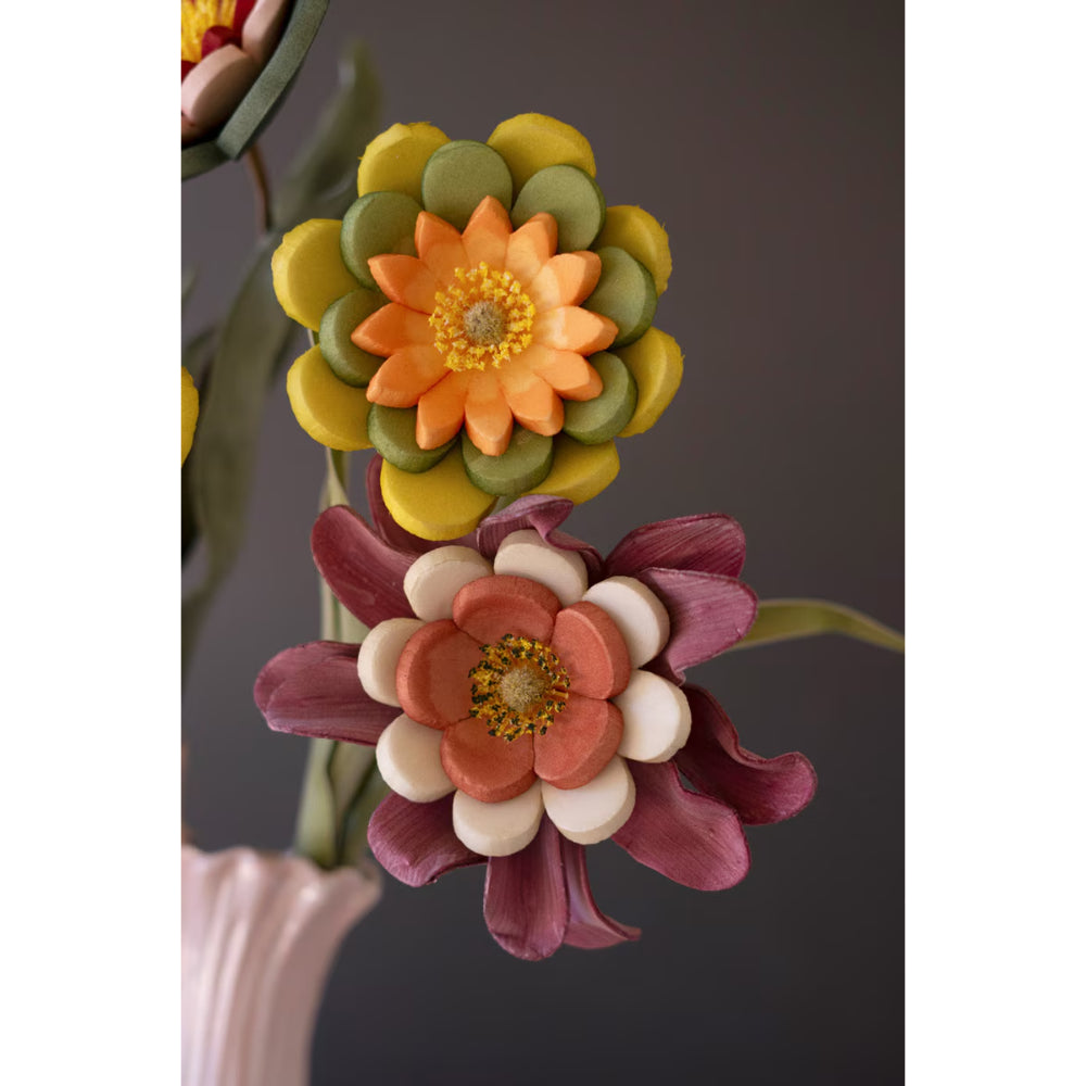 Kalalou Multi-Colored Botanica - Set of 6