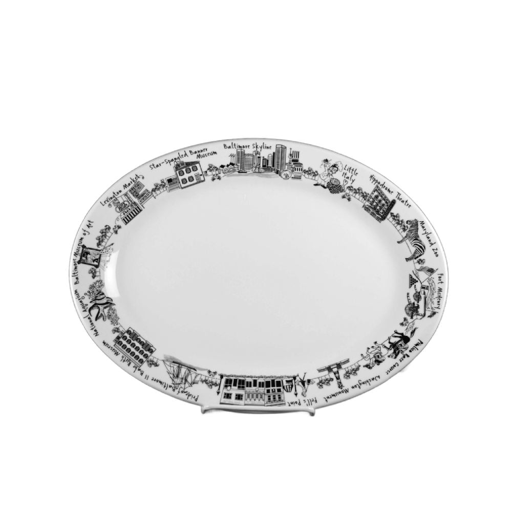 The Dish Baltimore Oval Platter