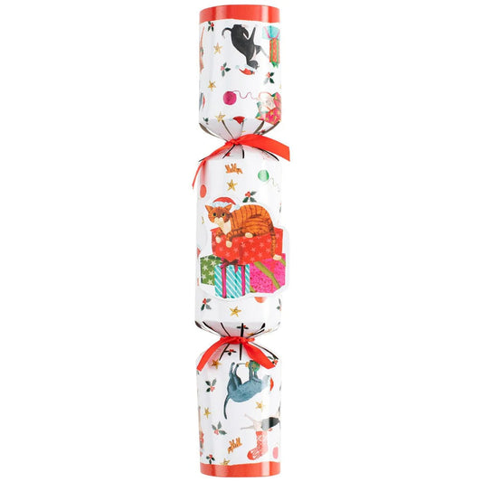 Caspari Mischief Cat Christmas Pet Favor