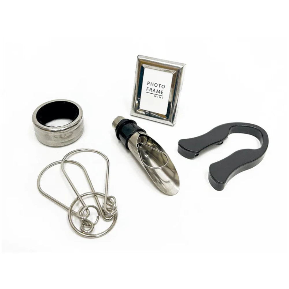 Caspari Sparkling Wine Bottle Luxury Cone Crackers - Set of 8