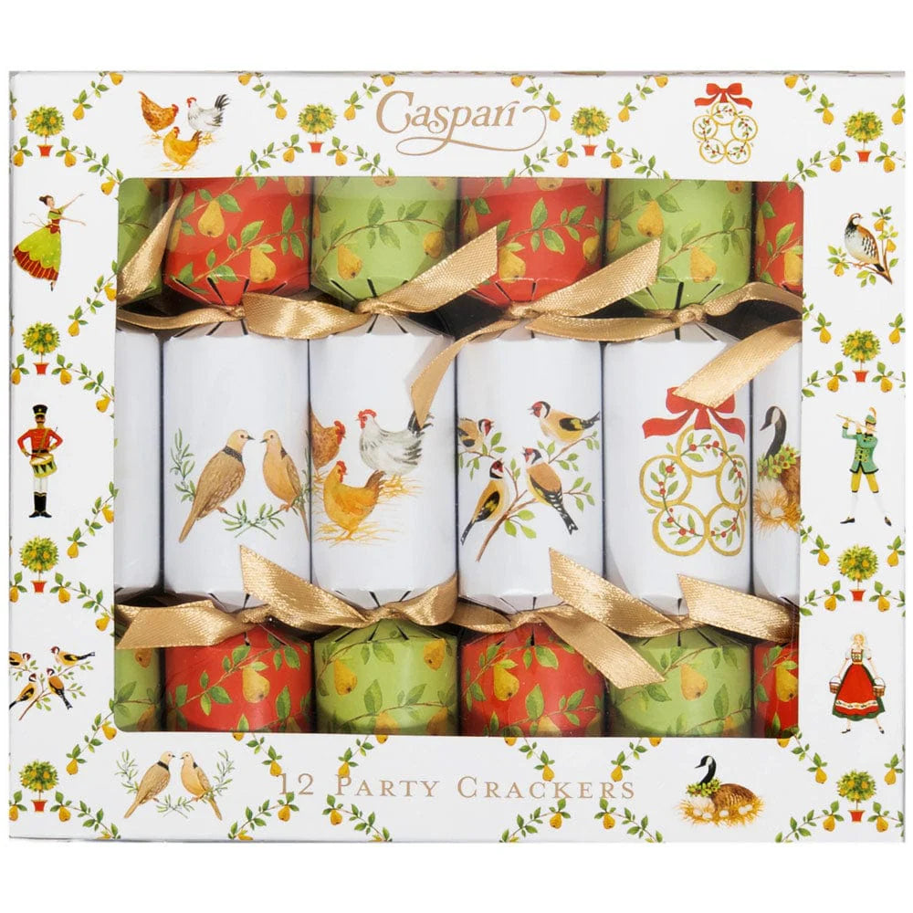 Caspari On The Twelfth Day Celebration Crackers