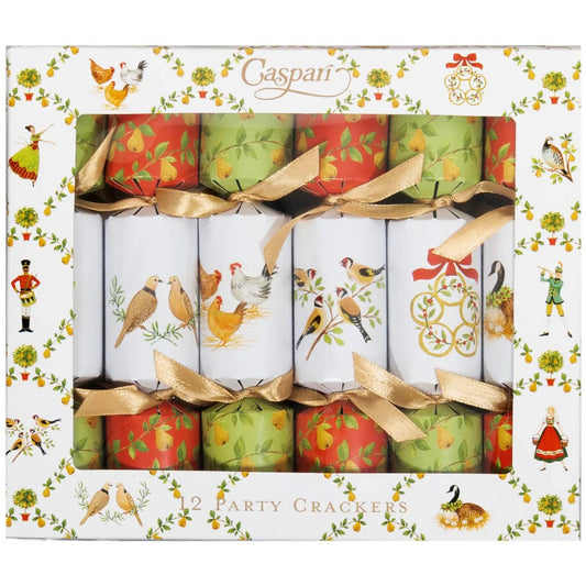 Caspari On The Twelfth Day Celebration Crackers