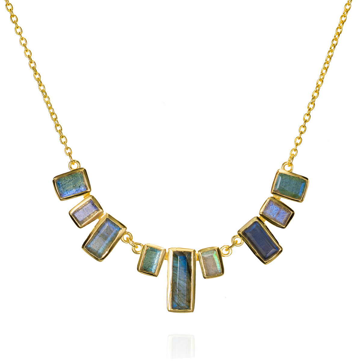Jorge Revilla Empire Collection Labradorite Skyline Necklace