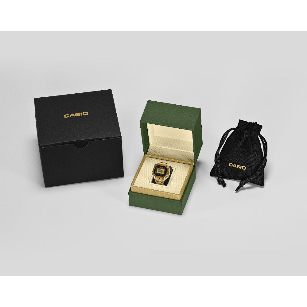 Casio Gold-Tone Digital Ring Watch
