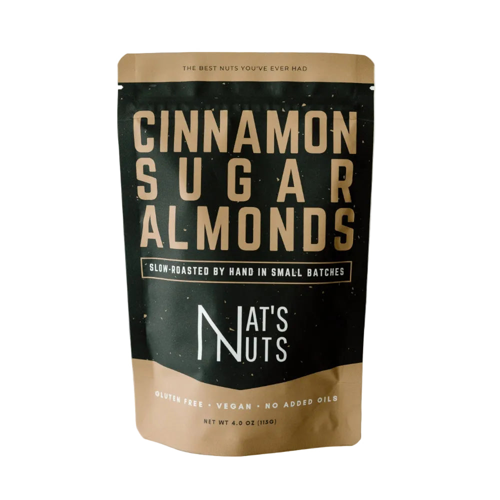 Nat's Nuts Cinnamon Sugar Almonds - 4oz