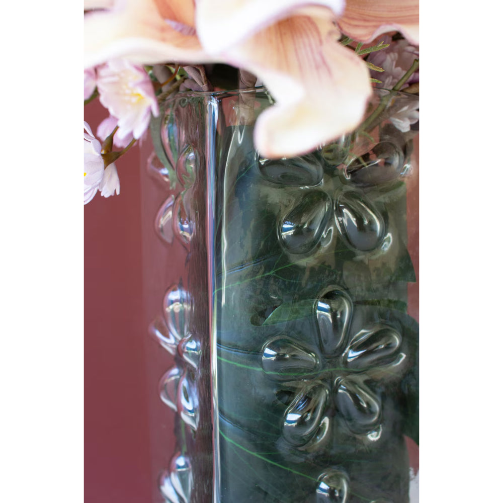 Kalalou Square Glass Vase