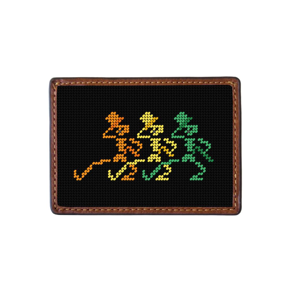Smathers & Branson Grateful Dead Dancing Skeletons Card Wallet (Black)