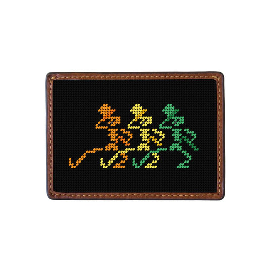 Smathers & Branson Grateful Dead Dancing Skeletons Card Wallet (Black)