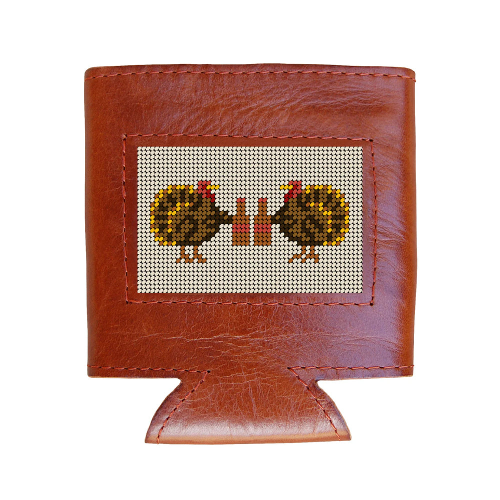 Smathers & Branson Turkey Day Drinking Can Cooler (Light Khaki)