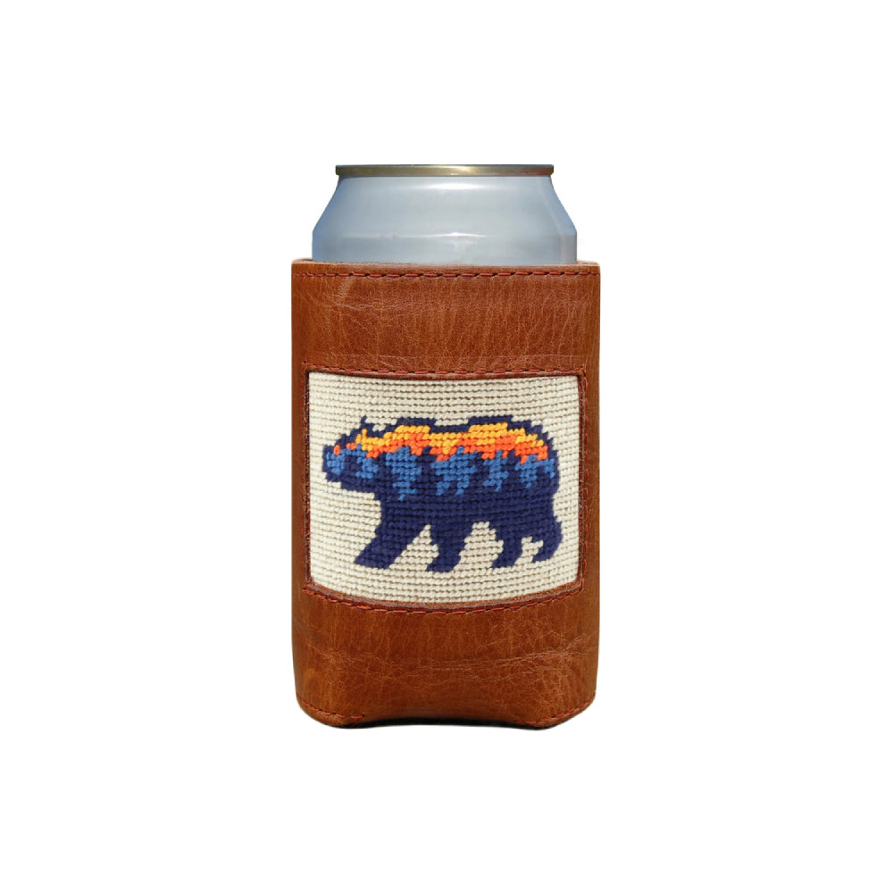 Smathers & Branson Mountain Bear Can Cooler (Light Khaki)