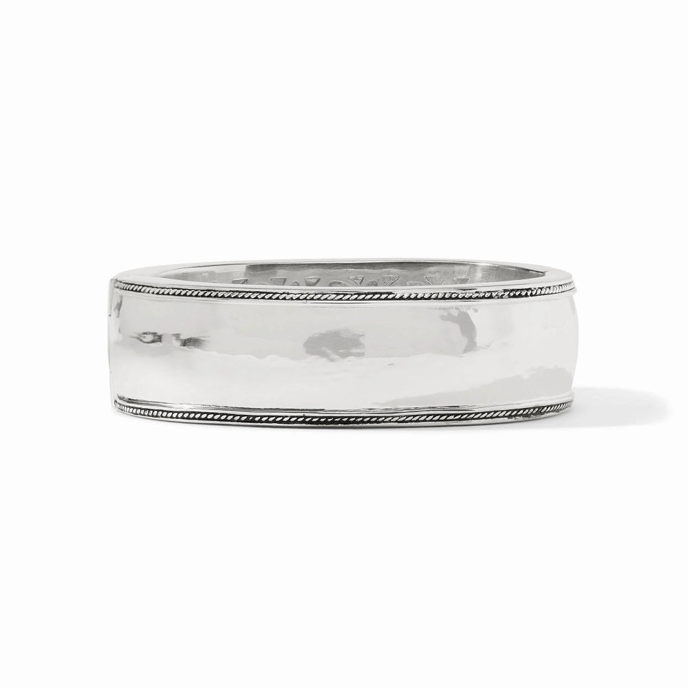 Julie Vos Silver Cannes Statement Hinge Bangle