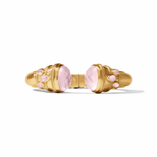 Julie Vos Gold Cannes Cuff-Iridescent Rose
