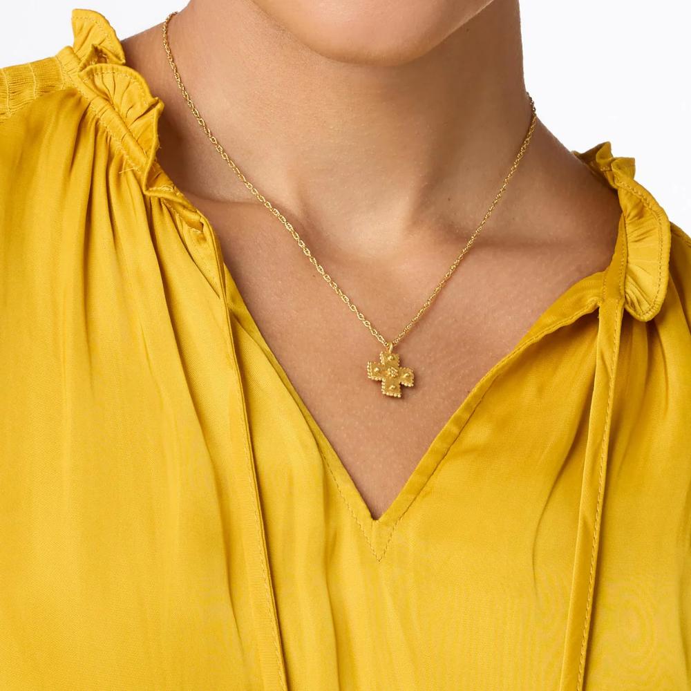 Julie Vos Gold Canterbury Delicate Necklace