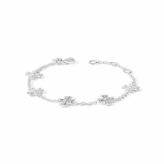 Julie Vos Silver Canterbury Delicate Bracelet