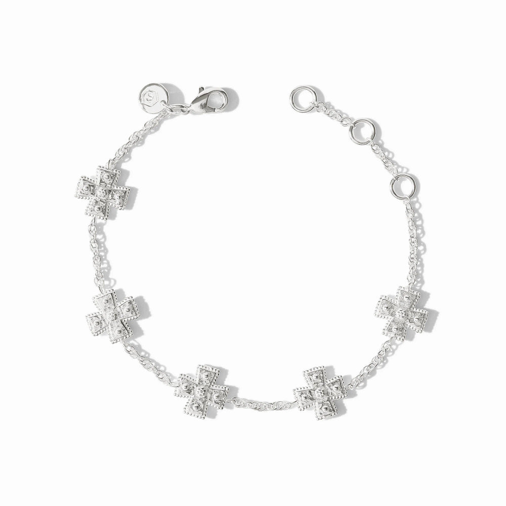 Julie Vos Silver Canterbury Delicate Bracelet