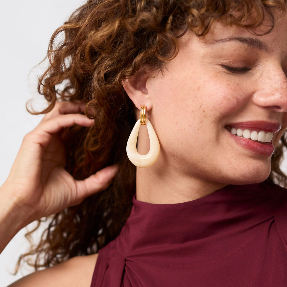 Julie Vos Carnaby Doorknocker Earrings