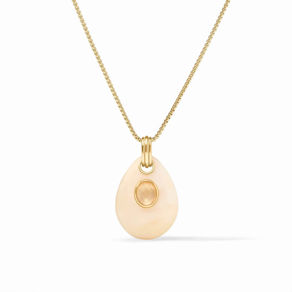 Julie Vos Carnaby Pendant Necklace - Ivory