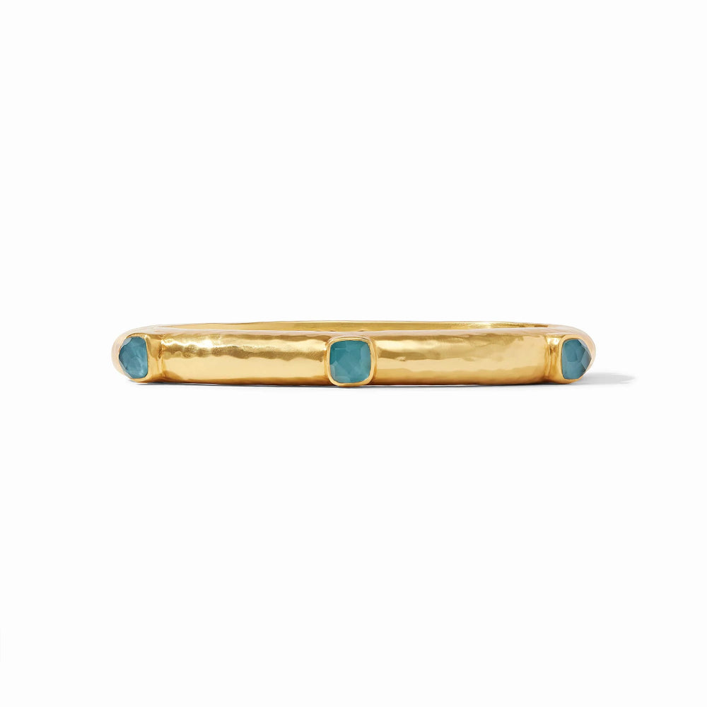 Julie Vos Catalina Hinge Bangle - Gemstones