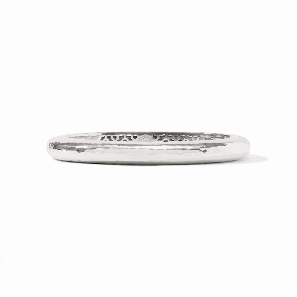 Julie Vos Catalina Hinge Bangle - Silver