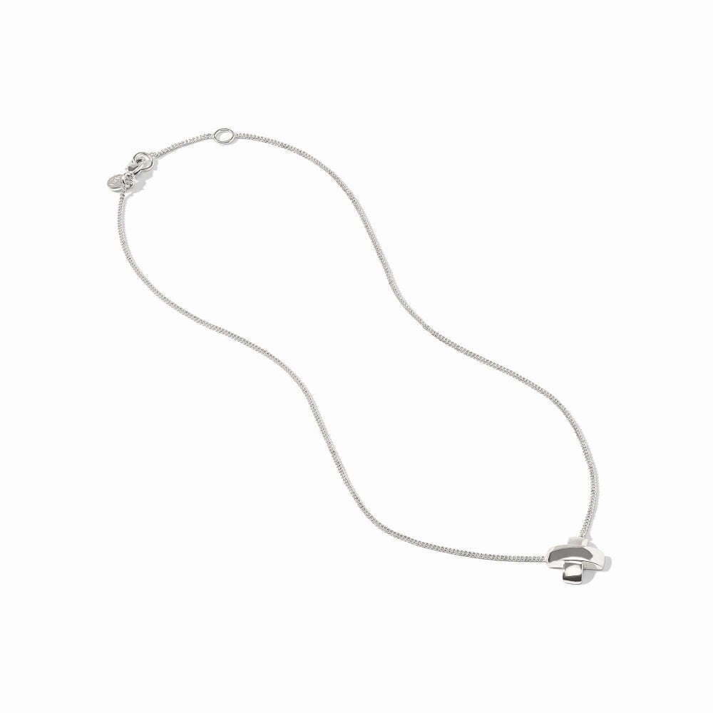 Julie Vos Silver Catalina X Delicate Necklace