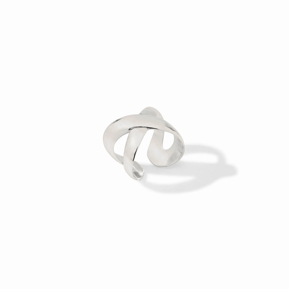 Julie Vos Silver Catalina X Ring