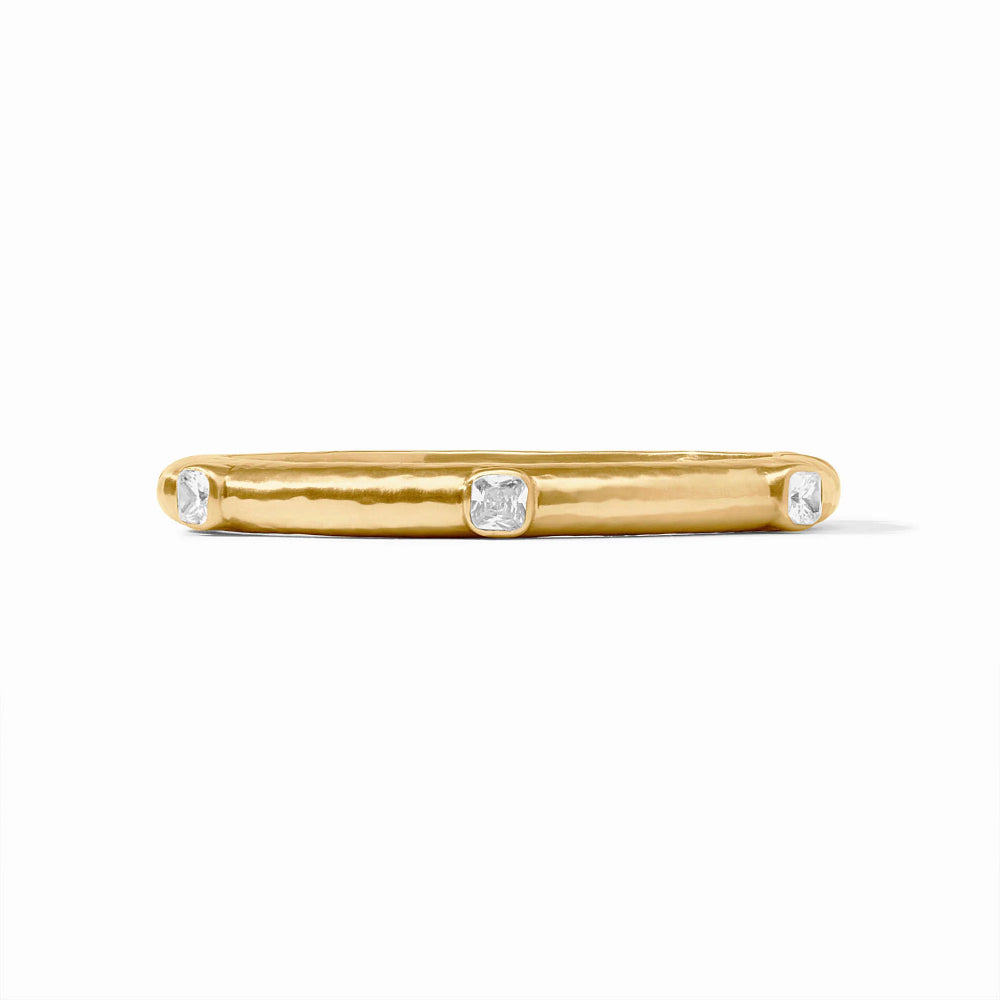 Julie Vos Catalina Hinge Bangle - Gemstones