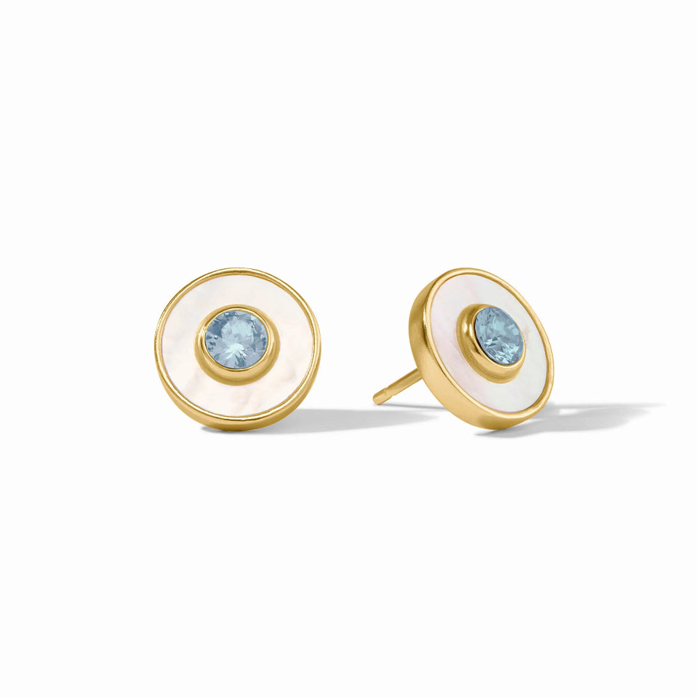 Julie Vos Colette Circle Studs