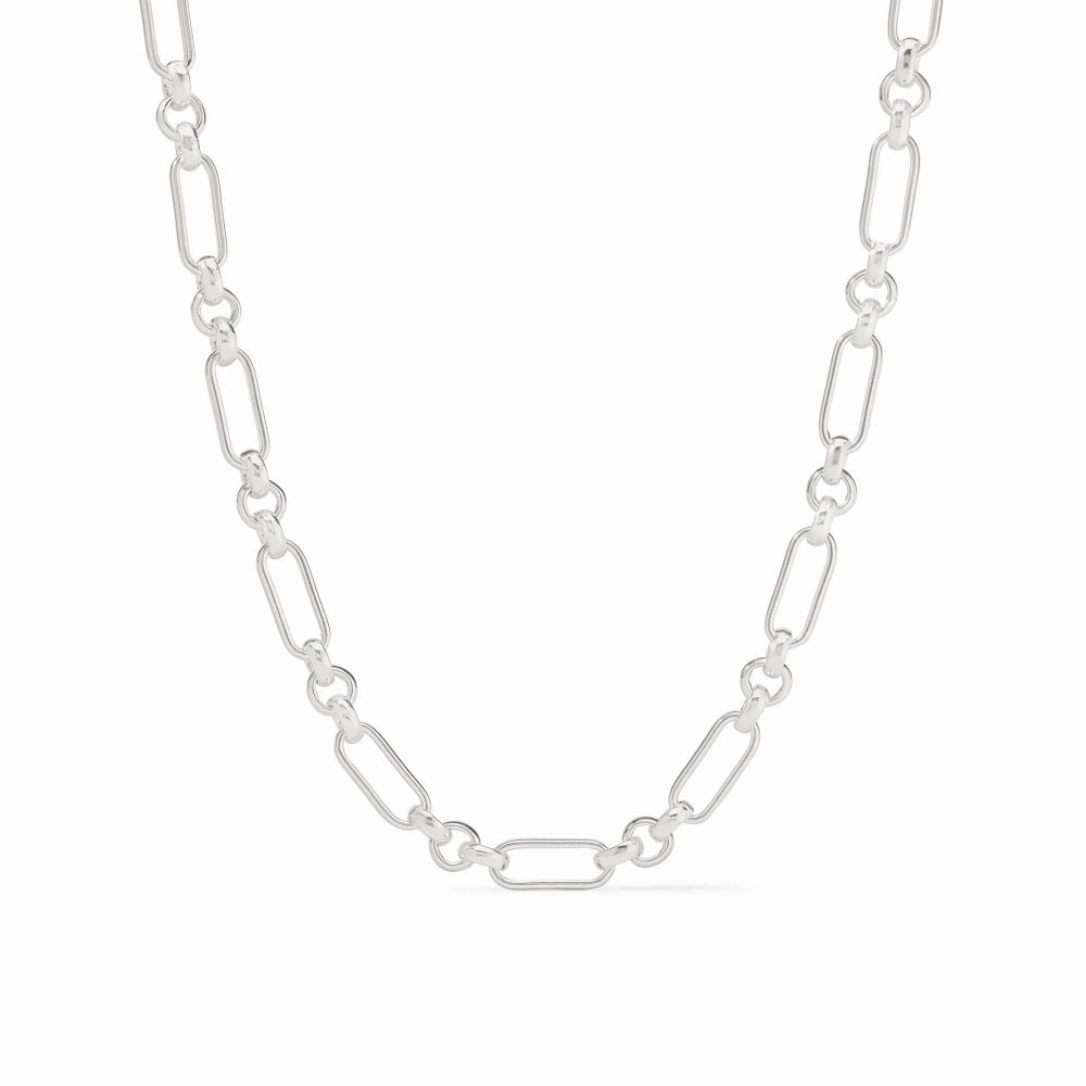 Julie Vos Silver Colette Link Necklace