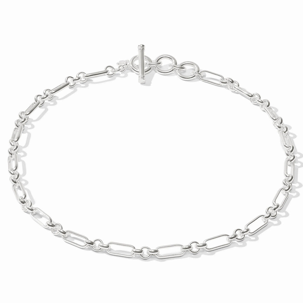 Julie Vos Silver Colette Link Necklace