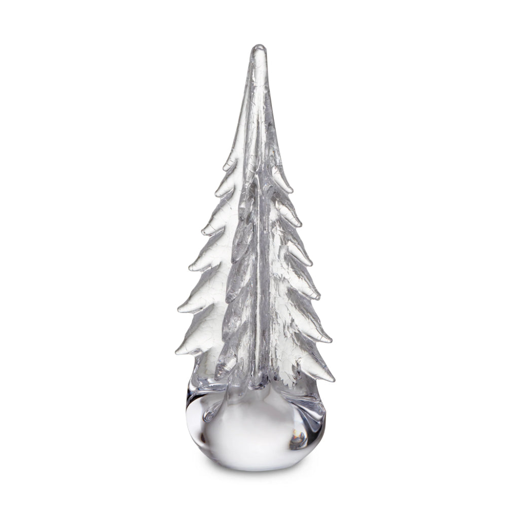 Simon Pearce Crackle Four Sided Evergreen