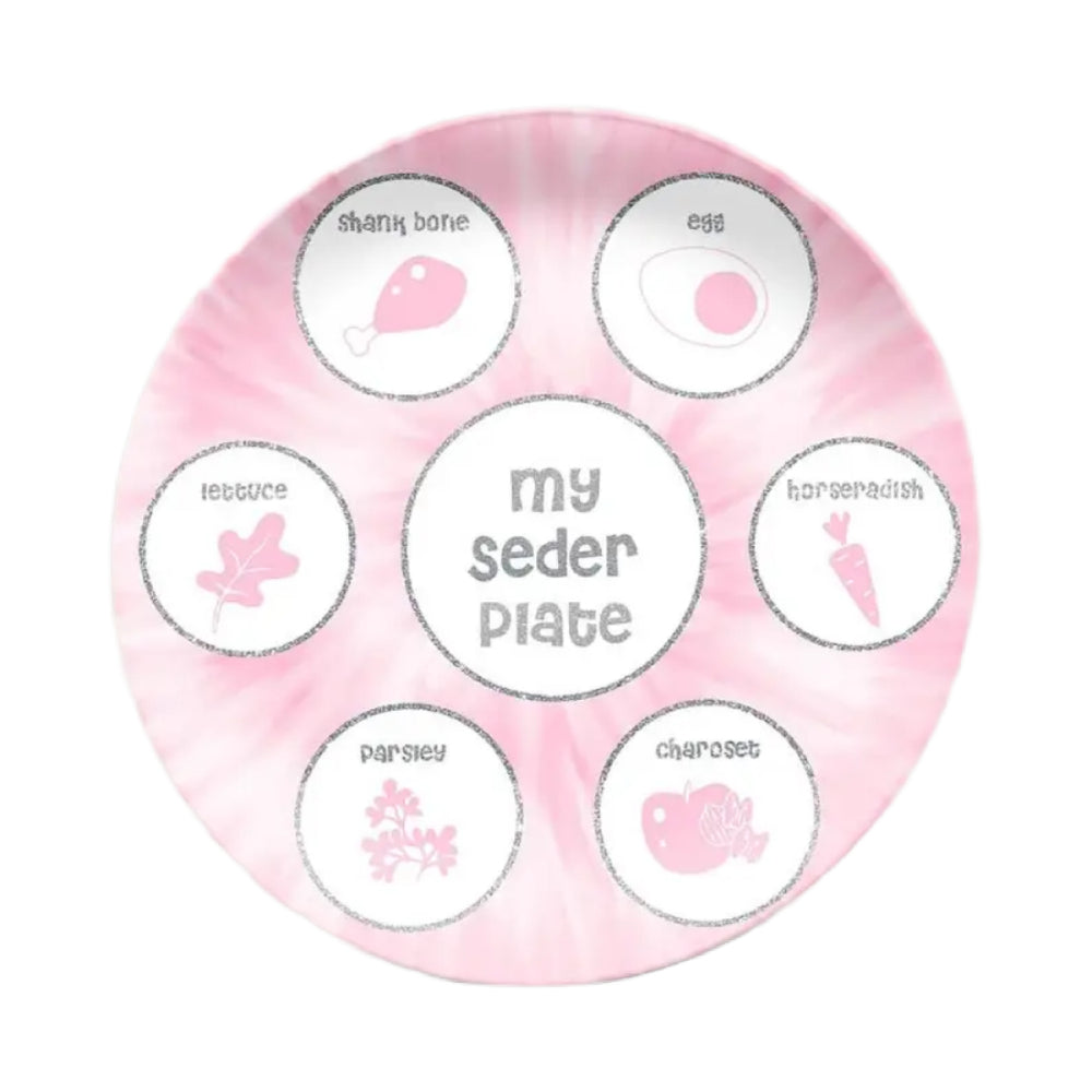 Tie Dye Kids Seder Plate