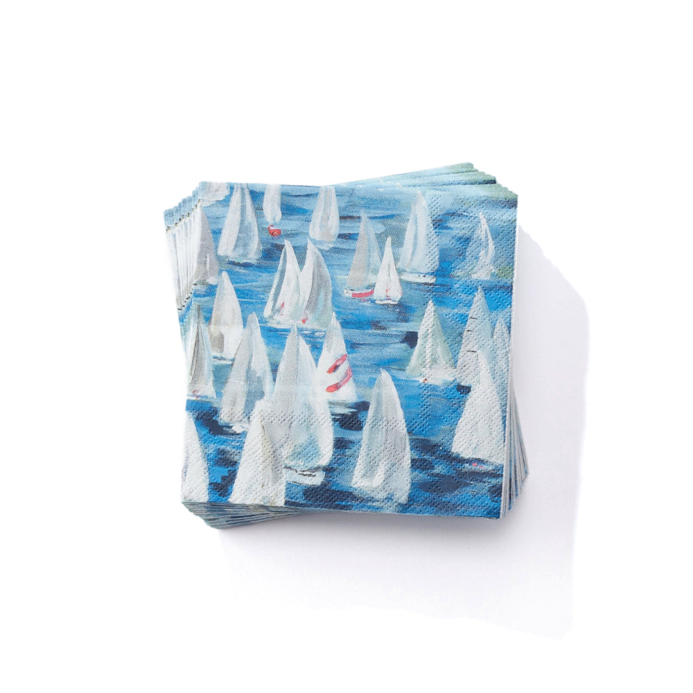 Kim Hovell Cocktail Napkins (Set of 20) - Race Day