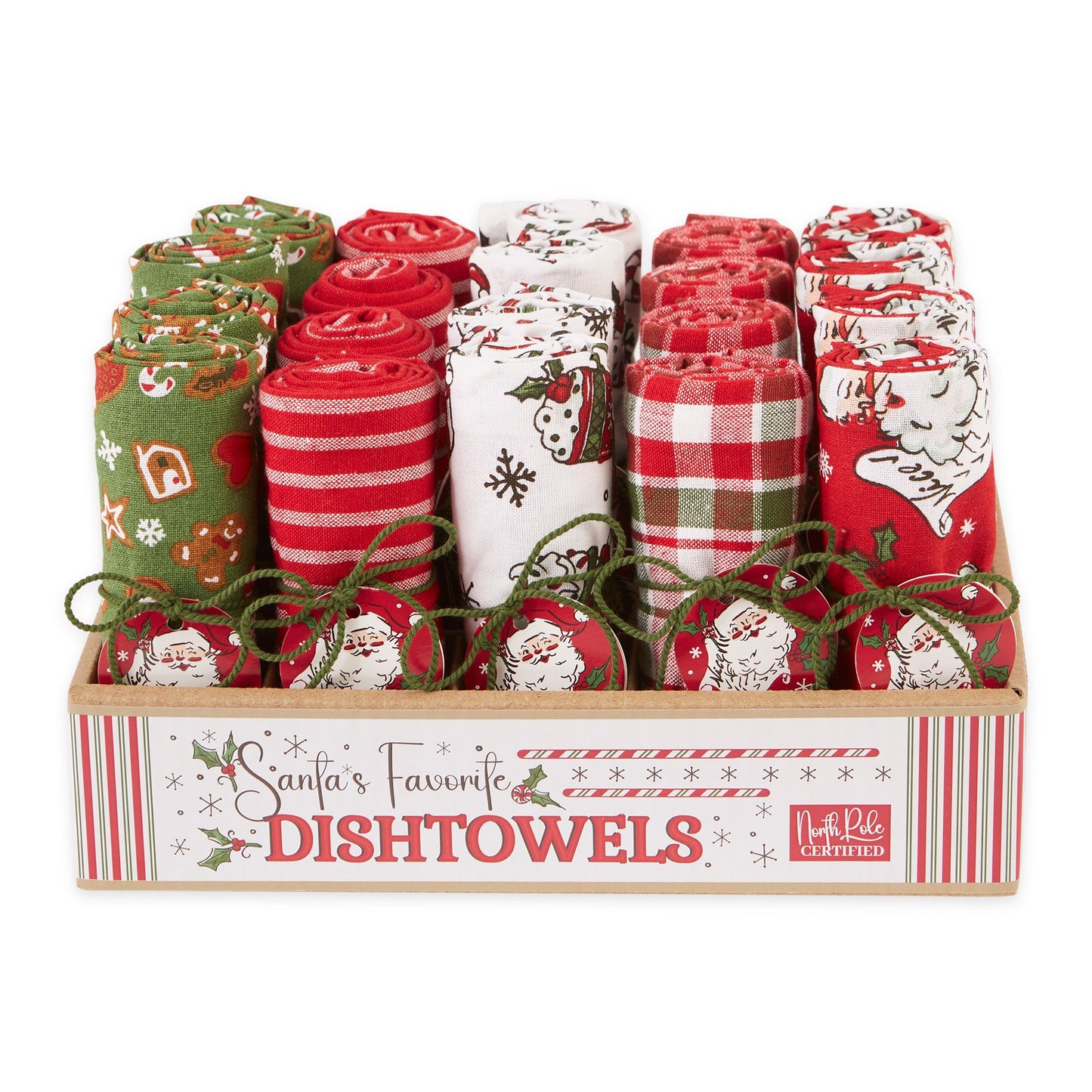 Design Imports Holly Jolly Cookie Co. Dishtowels