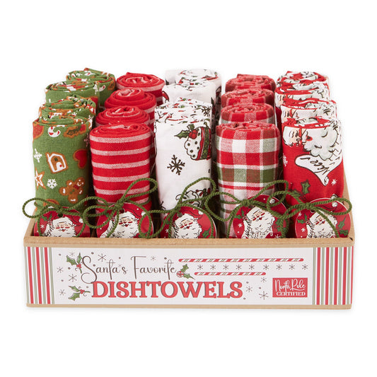 Design Imports Holly Jolly Cookie Co. Dishtowels