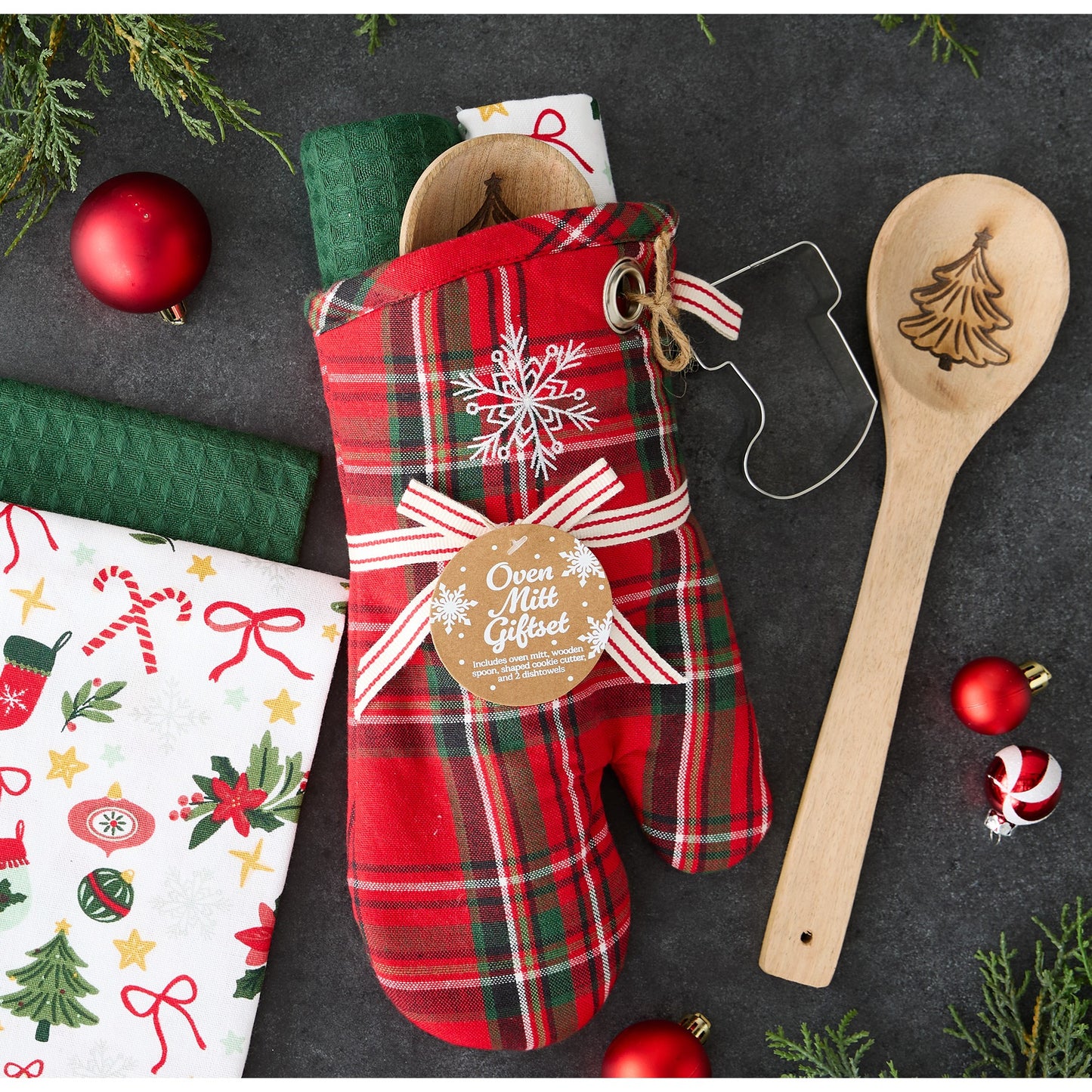 Design Imports Merry Snowflake Kitchen Gift Set