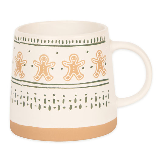 Design Imports Cozy Gingerbread Ceramic Mug