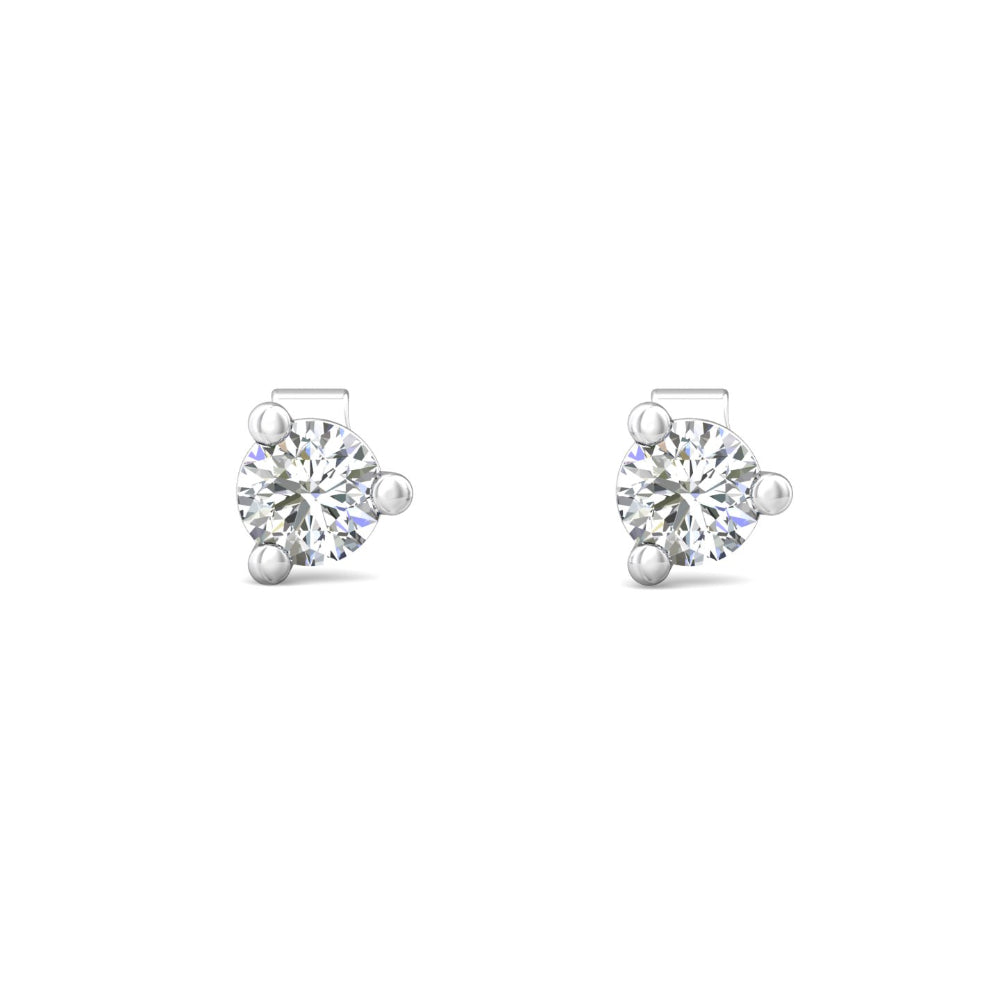 Smyth Diamond Classics 18k Gold Diamond Stud Earrings