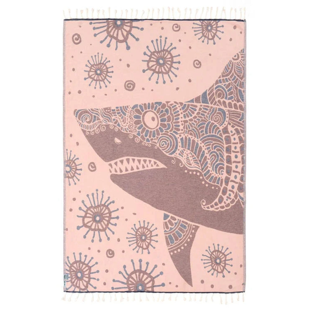 Sand Cloud Mrs. Shark - Discovery Shark Week Towel