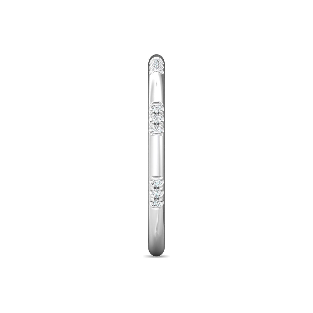 Vaping device with digital display on a white background