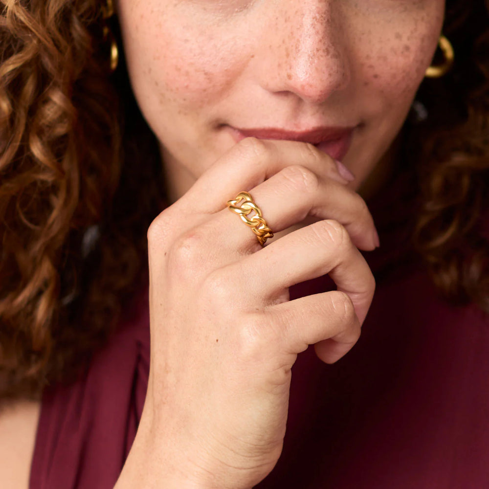 Julie Vos Gold Dolce Ring