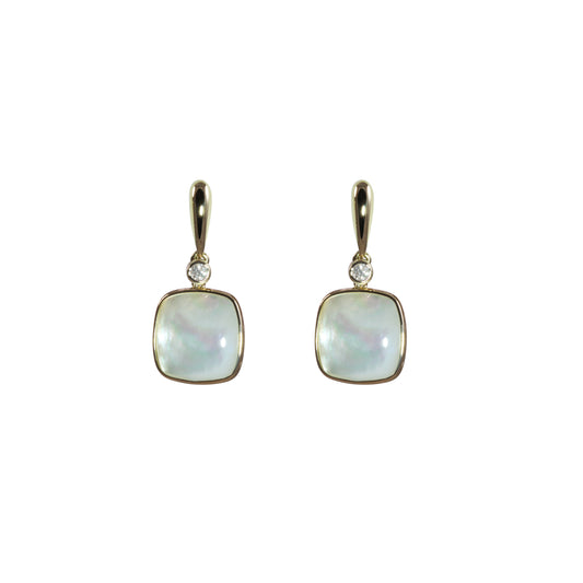 Olivia B. 14k Gold Mother of Pearl Drop Earrings