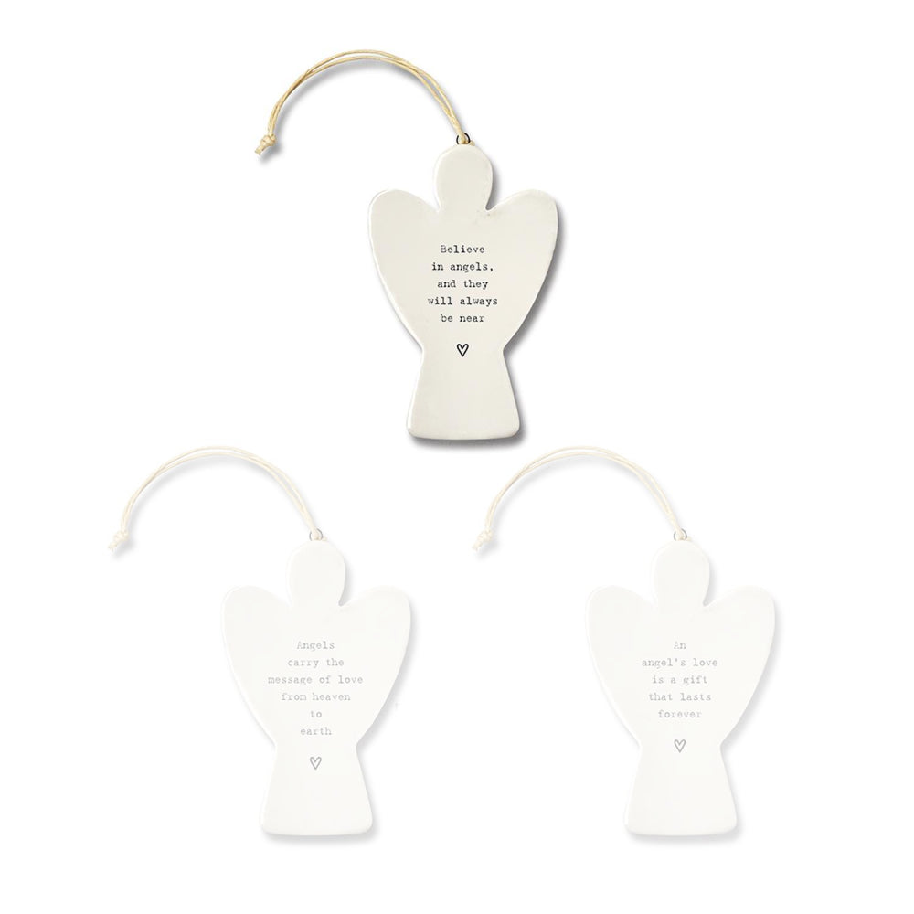 Two's Company Angel Ornament