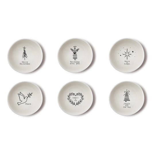 Two's Company Christmas Small Decorative Bowls