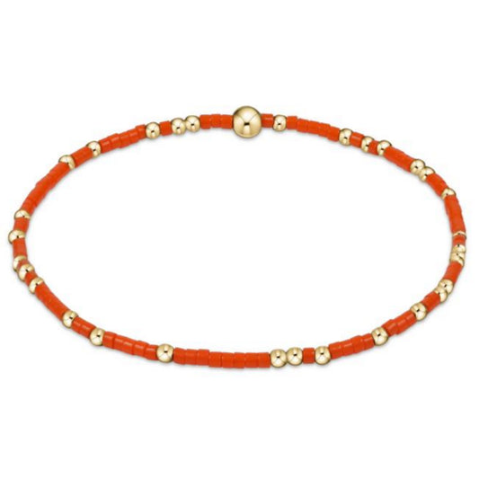 enewton 6.25" Gameday Hope Unwritten Bracelet - Bright Orange